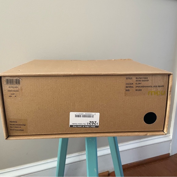 Mou Eskimo Sneaker Boots Elephant Grey Women’s Size 38 - Picture 12 of 14